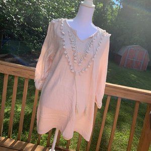 Umgee - Cream Dress - Size Large